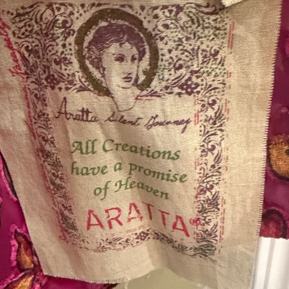 Aratta Fuchsia Floral Blouse - Picture 5 of 8